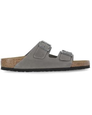Birkenstock Sliders - Grey