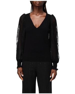Twinset V-Neck Knitwear - Nero