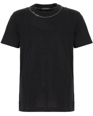 Dolce & Gabbana T-Shirts - Black