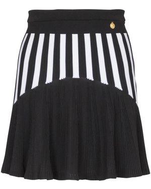 Balmain Short Skirts - Negro