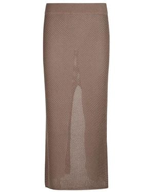 Canessa Maxi Skirts - Brown