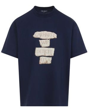 Carhartt T-Shirts - Bleu