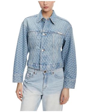 Calvin Klein Denim Jackets - Blue