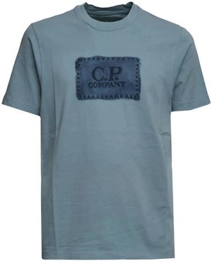C.P. Company Tops ,Blauw ,Shirts