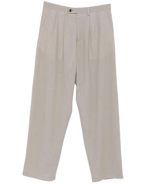 LC23 Marzotto Wide Pence Hose - Grau