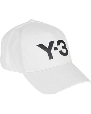 Y-3 Logo Cap - Weiß