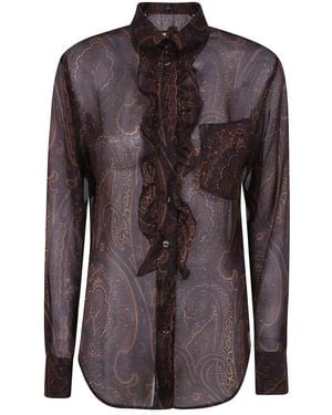 Etro Shirts - Marrone