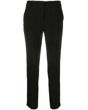 Blanca Vita Slim-Fit Trousers - Black