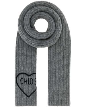 Chloé Winter Scarves - Grigio