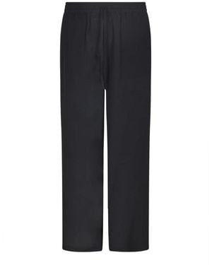 P.A.R.O.S.H. Straight Trousers - Black