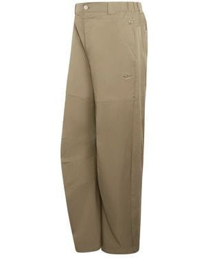 adidas Fitness ,Premium Essentials Wijde Broek - Naturel