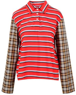 MSGM Shirts - Rosso
