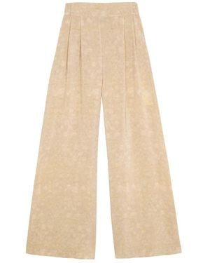 Cortana Wide Trousers - Natural