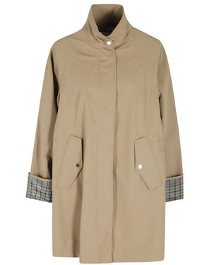 OOF WEAR Jassen ,Bruin ,Regenjas Twee Laags - Naturel