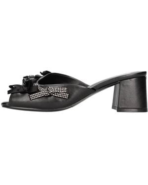 Liu Jo Heeled Mules - Noir