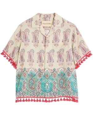 Valentino Short Sleeve Shirts - Multicolor