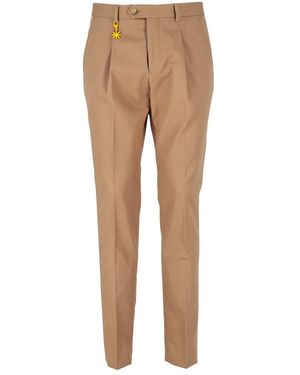 Manuel Ritz Suit Trousers - Neutro