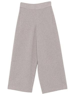 Yerse Cropped Trousers - Grigio