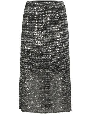 Kaffe Kclaila Sequins Skirt - Grijs