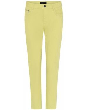 Cro Straight Trousers - Yellow