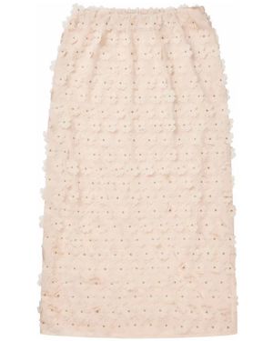 Munthe Midi Skirts - Natural