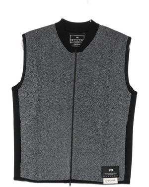 Y-3 Jassen ,Zwart ,Nylon Running Vest