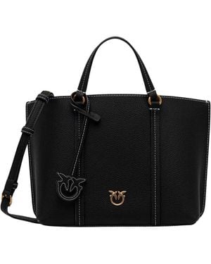 Pinko Tote Bags - Nero