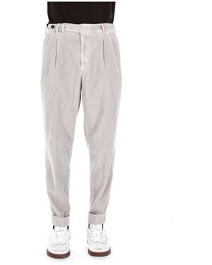 PT Torino Slim-Fit Trousers - Grey