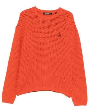 Daily Paper Round-Neck Knitwear - Red