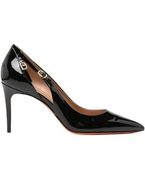 Santoni Court Shoes - Black