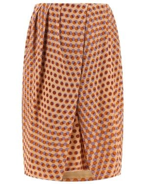 Dries Van Noten Midi Skirts - Multicolour