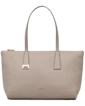 Furla Tassen ,Leer Olivia M Tote - Grijs