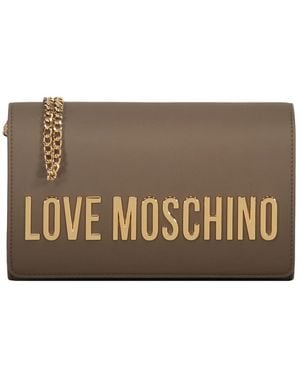 Love Moschino Cross Body Bags - Metallic