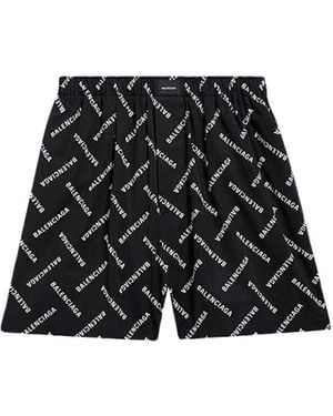 Balenciaga Casual Shorts - Black