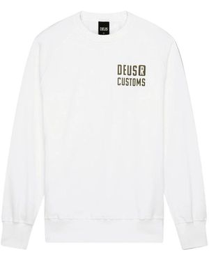 Deus Ex Machina Flecks Crew - Wit