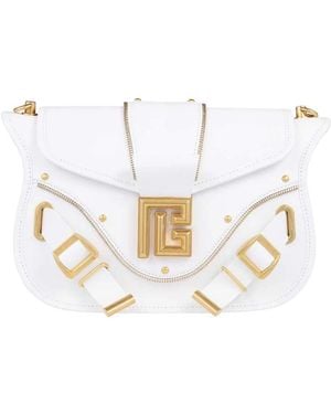 Balmain Cross Body Bags - White