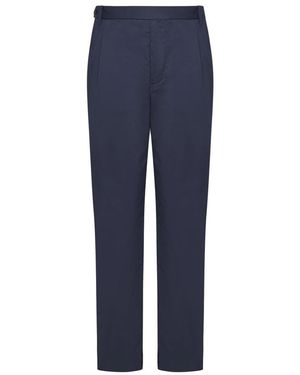 Franzese Collection Slim-Fit Trousers - Blue