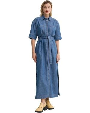 Munthe Shirt Dresses - Bleu