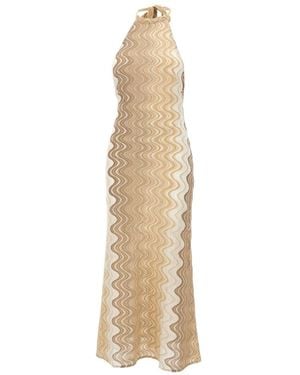 MC2 Saint Barth Knitted Dresses - Natural