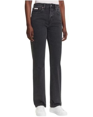 Calvin Klein Straight Fit Jeans - Black