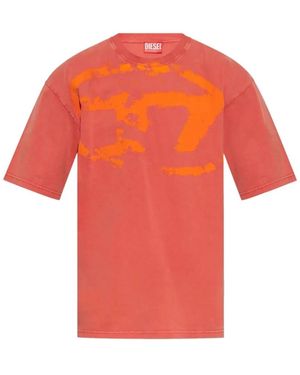 DIESEL T-Shirts - Rouge