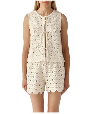 MC2 Saint Barth Playsuits - Natural