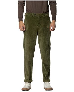 Mason's Slim-Fit Trousers - Green