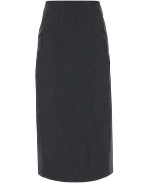 Jil Sander Pencil Skirts - Blu