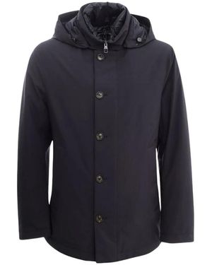 Montecore Technische Stoffen Jas - Blauw