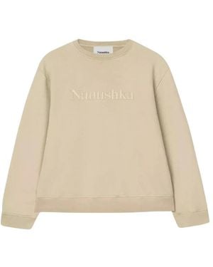 Nanushka Sweatshirts - Natural