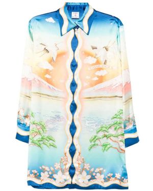 CASABLANCA Shirts - Azul