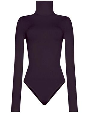 Wolford Tops ,Paars ,Katoen Colorado String Body
