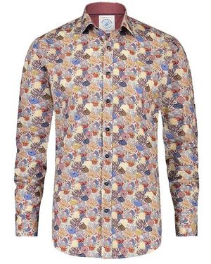 A fish named fred Casual Shirts - Marrone