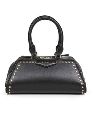 Givenchy Tassen ,Zwart ,Leer Antigona Ew Mini Leren Handtas